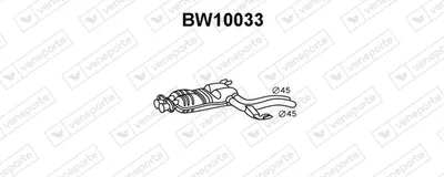 Front Muffler Bmw 5 Touring