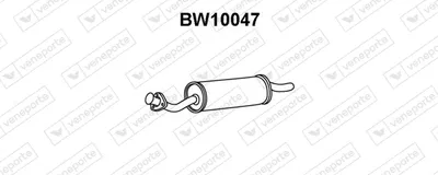 Rear Muffler Bmw 3