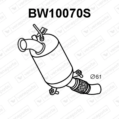 Soot/Particulate Filter, exhaust system Bmw 1 · Bmw 3 · Bmw 3 Touring