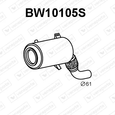 Soot/Particulate Filter, exhaust system Bmw 5 · Bmw 5 Touring · Bmw X3