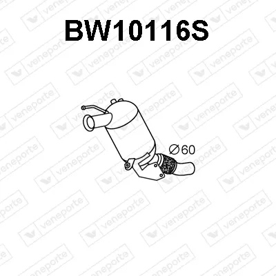 Soot/Particulate Filter, exhaust system Bmw 3 · Bmw 3 Touring