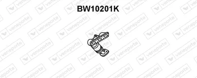 Catalyst elbow admission VENEPORTE BW10201K