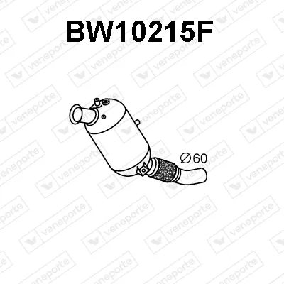 Soot/Particulate Filter, exhaust system Bmw 5 · Bmw 5 Touring · Bmw 1