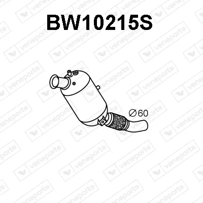 Soot/Particulate Filter, exhaust system Bmw 5 · Bmw 5 Touring · Bmw 1