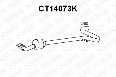 Catalytic Converter Citroën C4 III · Peugeot 2008 II
