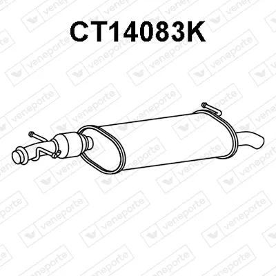 Catalytic Converter Citroën SPACETOURER Bus · Citroën JUMPY III Van · Citroën JUMPY III Bus