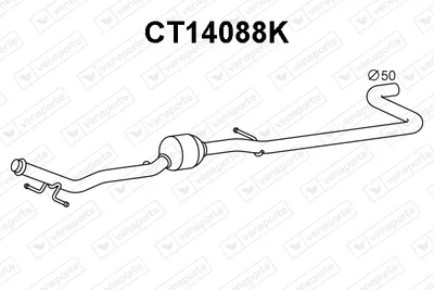 Catalytic Converter Citroën BERLINGO · Citroën BERLINGO Box Body/MPV · Opel COMBO E Tour / Life