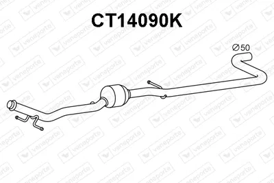 Catalytic Converter Citroën BERLINGO · Citroën BERLINGO Box Body/MPV · Opel COMBO E Tour / Life