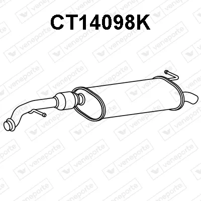 Catalytic Converter Citroën SPACETOURER Bus · Citroën JUMPY III Van · Citroën JUMPY III Bus