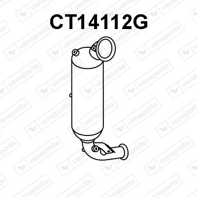 Soot/Particulate Filter, exhaust system Citroën DS3 · Citroën DS3 Convertible · Citroën C4 PICASSO II