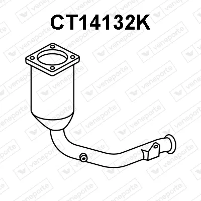 Catalytic Converter Citroën NEMO Box Body/MPV · Citroën NEMO MPV · Fiat FIORINO Box Body/MPV