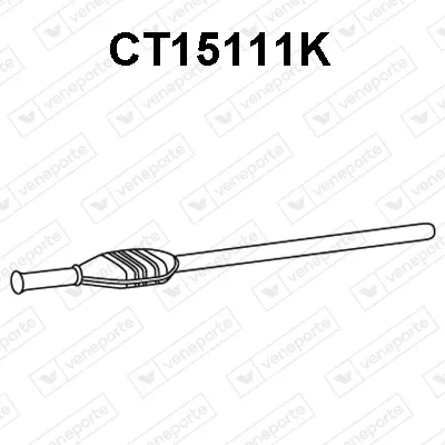 Catalytic Converter Citroën C15 Box Body/MPV
