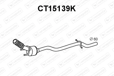 Catalytic Converter Citroën C5 II · Citroën C5 II Break