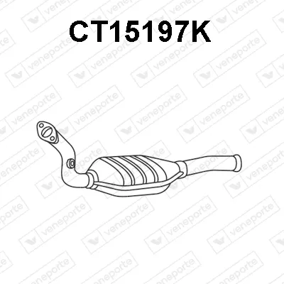 Catalytic Converter Citroën EVASION MPV · Fiat ULYSSE · Peugeot 806