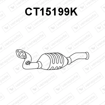 Catalytic Converter Citroën EVASION MPV · Fiat ULYSSE · Lancia ZETA