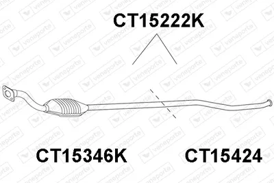 Catalytic Converter Citroën ZX · Citroën XSARA · Citroën XSARA Break