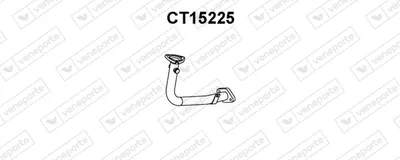 Exhaust Pipe Citroën AX · Citroën SAXO · Peugeot 106 I