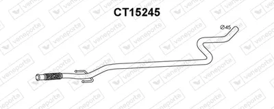 Exhaust Pipe Citroën C3 I · Citroën C3 Pluriel