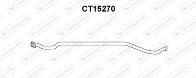Exhaust Pipe Citroën SAXO · Peugeot 106 II