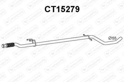 Exhaust Pipe Citroën C5 III · Citroën C5 III Break