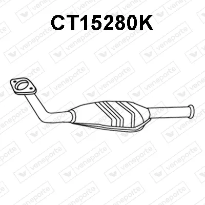 Catalytic Converter Citroën EVASION MPV · Fiat ULYSSE · Lancia ZETA