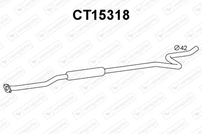 Front Muffler Citroën C3 I · Citroën C3 Pluriel