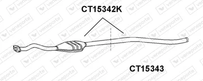 Catalytic Converter Citroën AX