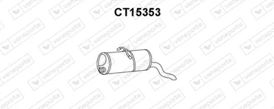 Rear Muffler Citroën BERLINGO / BERLINGO FIRST Box Body/MPV · Citroën BERLINGO / BERLINGO FIRST MPV · Peugeot PARTNER Box Body/MPV