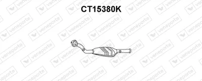 Catalytic Converter Citroën EVASION MPV · Fiat ULYSSE · Lancia ZETA
