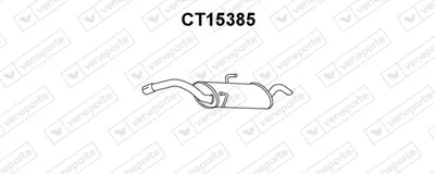 Rear Muffler Citroën JUMPY I · Citroën JUMPY I Van · Citroën JUMPY I Platform/Chassis