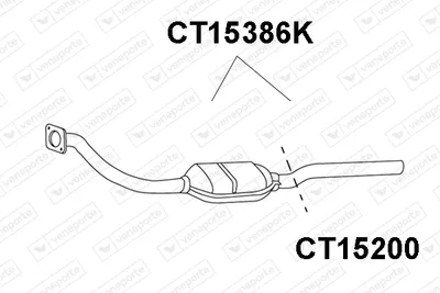 Catalytic Converter Citroën C15 Box Body/MPV