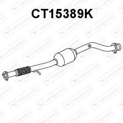 Catalytic Converter Citroën JUMPER I Bus · Citroën JUMPER I Van · Fiat DUCATO Bus