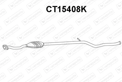 Catalytic Converter Citroën SAXO · Peugeot 106 II