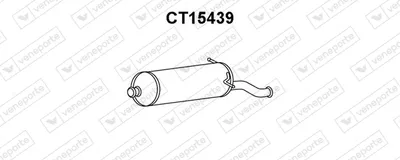 Rear Muffler Citroën XSARA PICASSO