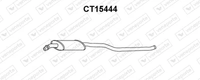 Front Muffler Citroën ZX