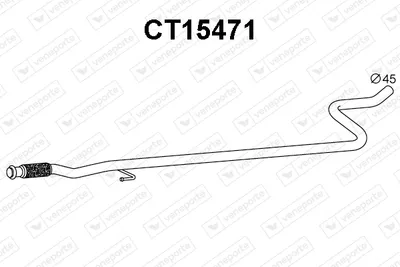 Exhaust Pipe Citroën C3 I · Citroën C3 II