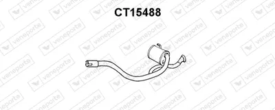 Centre Muffler Citroën XM · Citroën XM Break