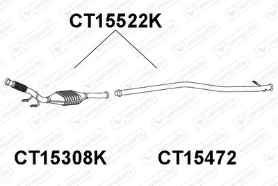 Catalytic Converter Citroën XSARA PICASSO