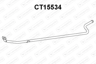 Exhaust Pipe Citroën C1 · Peugeot 107 · Toyota AYGO