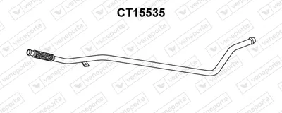 Exhaust Pipe Citroën C1 · Peugeot 107 · Toyota AYGO