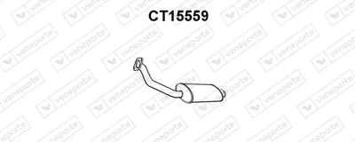 Front Muffler Citroën BERLINGO / BERLINGO FIRST Box Body/MPV · Citroën BERLINGO / BERLINGO FIRST MPV · Peugeot PARTNER Box Body/MPV