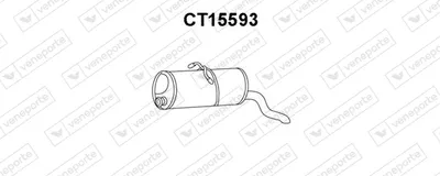 Rear Muffler Citroën BERLINGO / BERLINGO FIRST Box Body/MPV · Citroën BERLINGO / BERLINGO FIRST MPV · Peugeot PARTNER Box Body/MPV