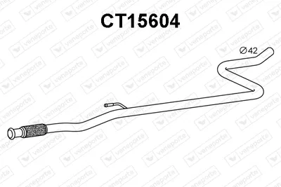 Exhaust Pipe Citroën C3 I · Citroën C3 Pluriel