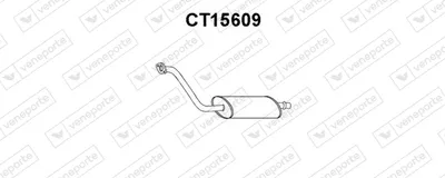 Front Muffler Citroën BERLINGO / BERLINGO FIRST Box Body/MPV · Citroën BERLINGO / BERLINGO FIRST MPV · Peugeot PARTNER ORIGIN MPV