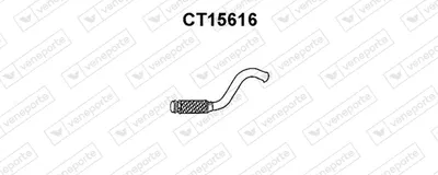Exhaust Pipe Citroën BERLINGO / BERLINGO FIRST Box Body/MPV · Citroën BERLINGO / BERLINGO FIRST MPV · Peugeot PARTNER Box Body/MPV