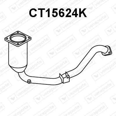 Catalytic Converter Citroën C4 Coupe · Citroën C4 I · Peugeot 307