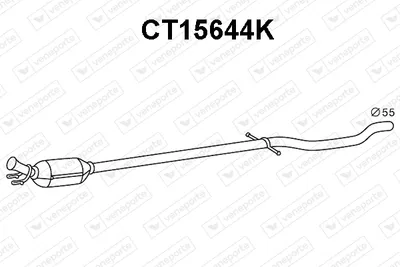 Catalytic Converter Citroën C5 I · Citroën C5 I Break