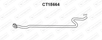 Exhaust Pipe Citroën C2