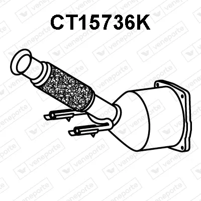 Catalytic Converter Citroën C4 Coupe · Citroën C4 I