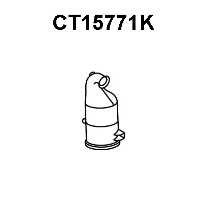 Catalytic Converter Citroën BERLINGO Box Body/MPV · Peugeot PARTNER Box Body/MPV